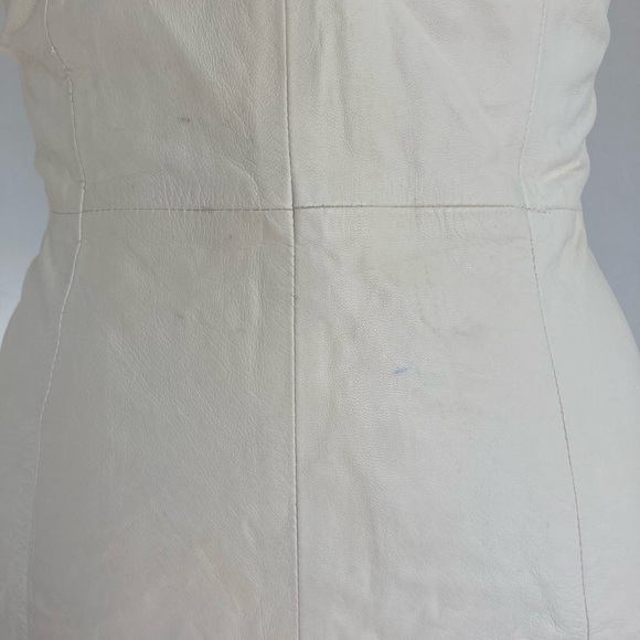 BIRD BY JUICY COUTURE LEATHER HALTER DRESS - Picture 10 of 15